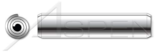 (500 бр.) M5 X 12 мм, ISO 8750, Метричен, Спирала Кутия Пина, Неръждаема стомана AISI 301