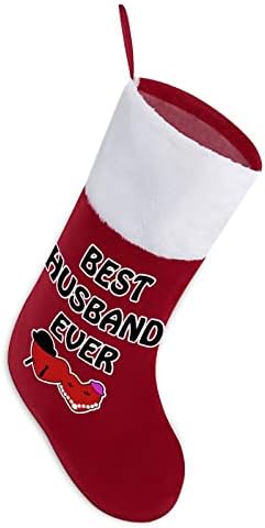 Най-Добрият Съпруг На Света Коледен Отглеждане На Коледни Чорапи Чанта Домашния Семеен Коледен Декор