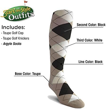 Панталони за голф Start-традиционно облекло (Плюс четири) за младежта в Тъмно сив цвят