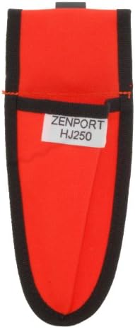 Клип за колан Zenport Industries с ножнами за секатора HJ250, Ярко-Оранжев Найлон