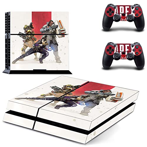 Играта Легенди - APEX Game Кралската битка Копой Гибралтар Стикер на корицата на PS4 или PS5 За конзолата PlayStation 4 или 5 и 2 контролери
