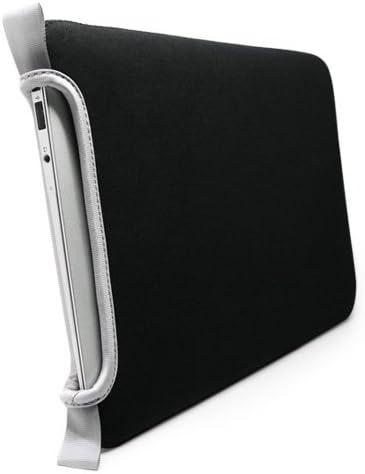 Калъф BoxWave, който е съвместим с Lenovo Yoga 6 (82-ри) (Case by BoxWave) - Защитен калъф-хастар от мек тънък неопрен за Lenovo Yoga 6 (82-та) - Черно jet black