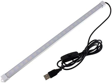 #U52349 USB On /Off Превключвател 35 см 24 5 светодиода НА SMD 5630 Светодиодна Твърда Лента Hard Bar Tube Light