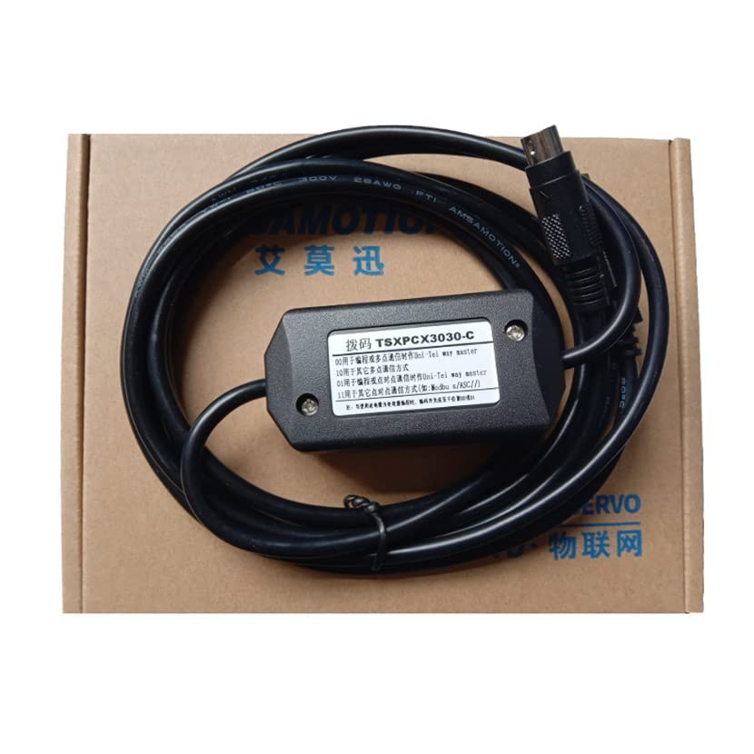 GOOFFY TSXPCX3030-C Приложим кабел за програмиране на PLC серия TWIDO Кабел за изтегляне на Кабели за данни, за да наберете кода