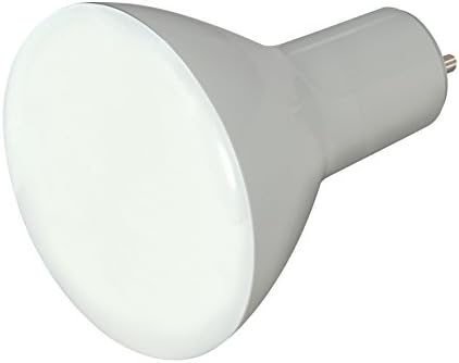 Лампа Satco S9627 GU24 с бяла тапицерия, 4,94 инча, Матово-бяла