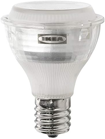 IKEA 103.658.34 Ledare Led Лампа E17 с Рефлектор R14 400 Lm, Топло Затъмнение С регулируема яркост