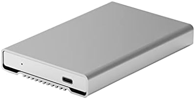 GHGHF на 2.5 кутия за твърд диск, USB 3.0 Алуминиев Type C до USB/Type C Sata HDD Докинг Станция, Калъф за носене Кутийка за Лаптоп
