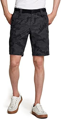 Мъжки панталони-карго CQR с мек Покрив, Непромокаеми Туристически Панталони с ципове, Леки Еластични Панталони UPF 50+ за работа на Открито
