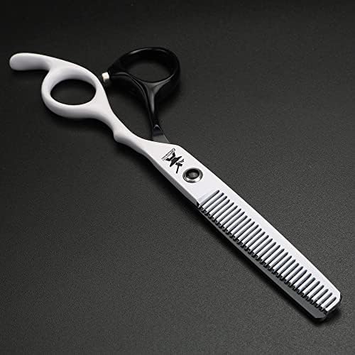 XUANFENG Черно-бели 6-инчов ножица за подстригване на коса от стомана 9CR18, филировочные Ножици, Набор от фризьорски ножици, подходящи